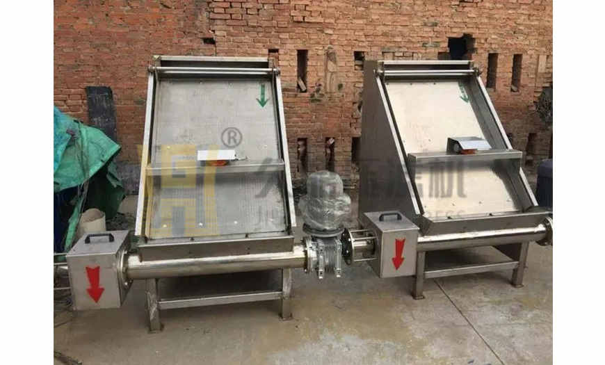 水切網式固液分離機